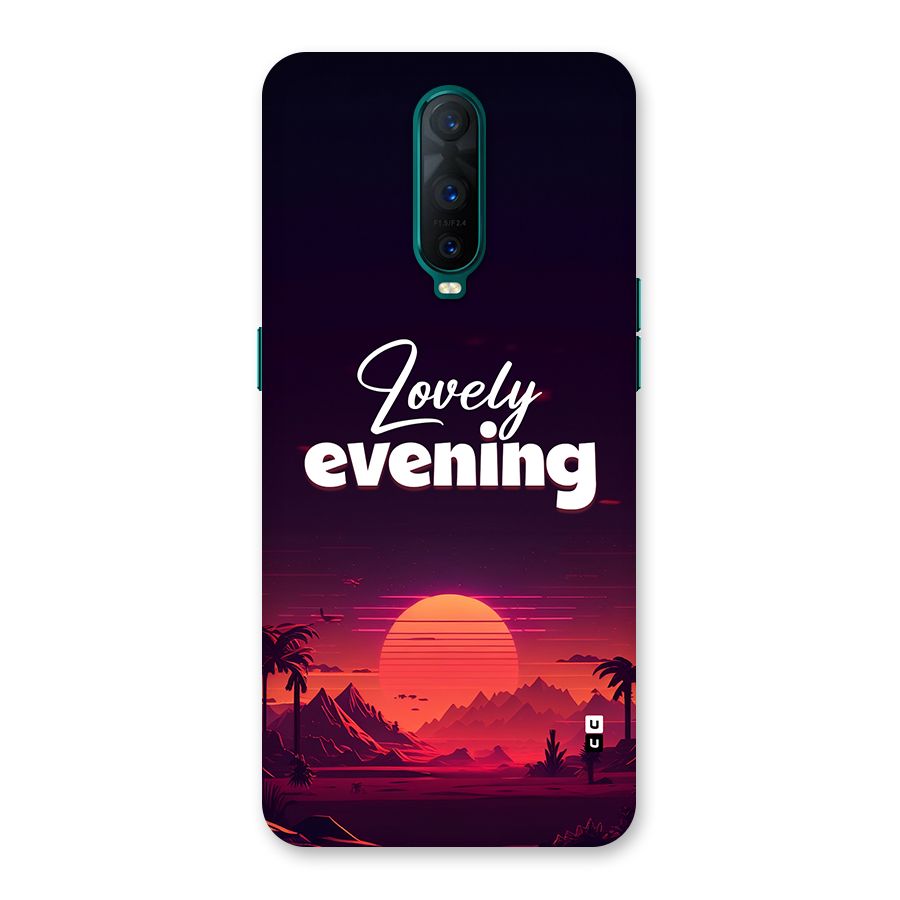 Lovely Evening Back Case for Oppo R17 Pro