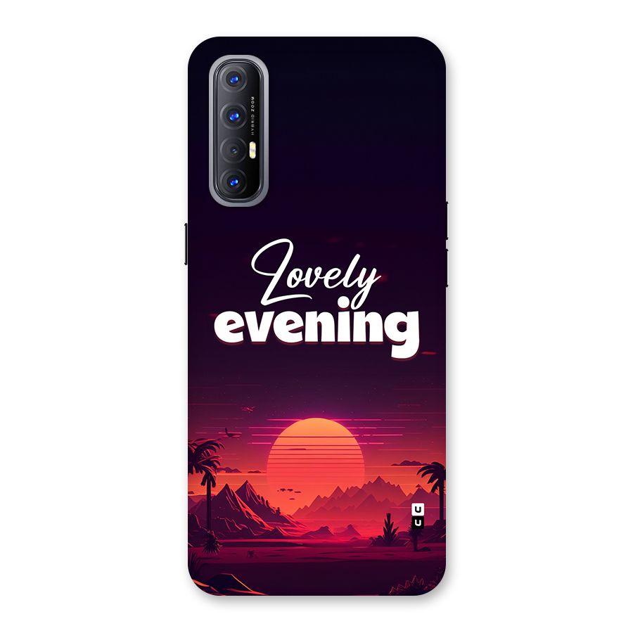 Lovely Evening Back Case for Oppo Reno3 Pro