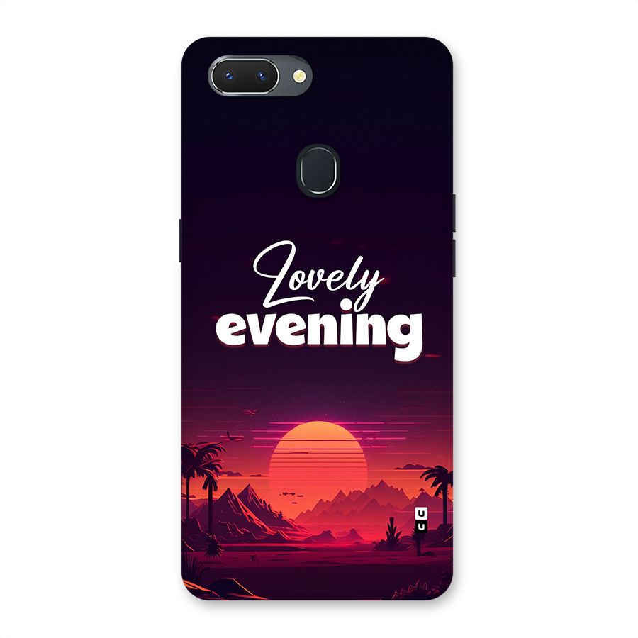 Lovely Evening Back Case for Realme 2