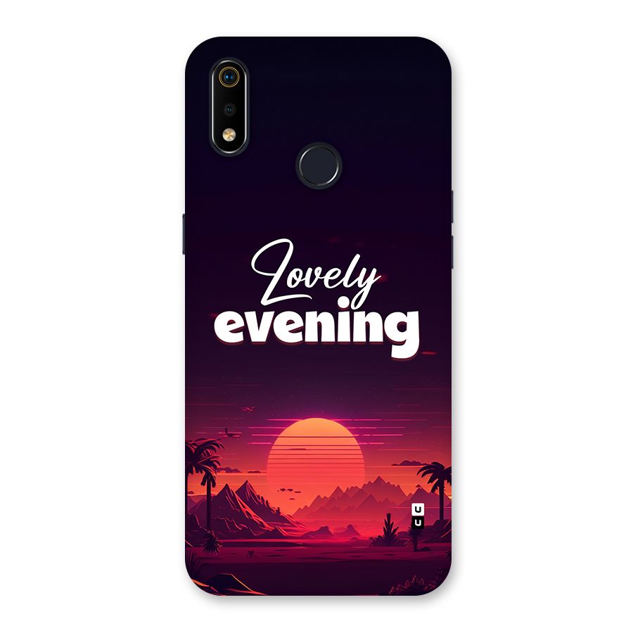Lovely Evening Back Case for Realme 3i