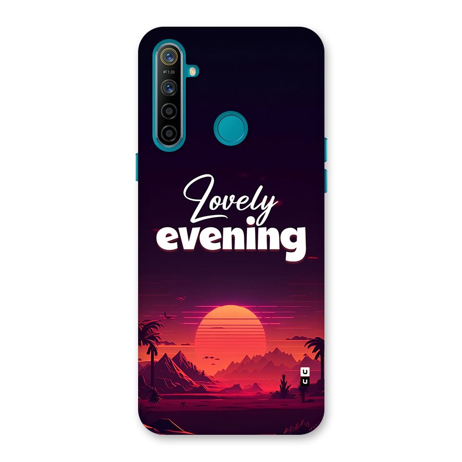 Lovely Evening Back Case for Realme 5i