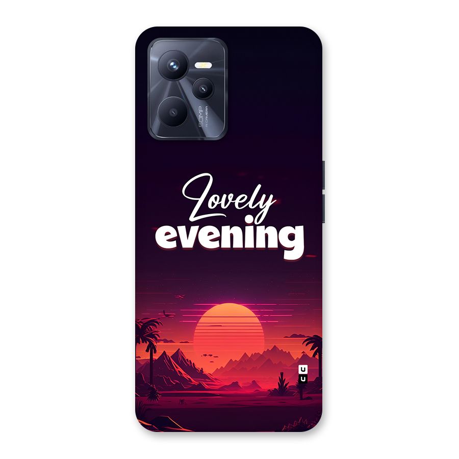 Lovely Evening Back Case for Realme C35