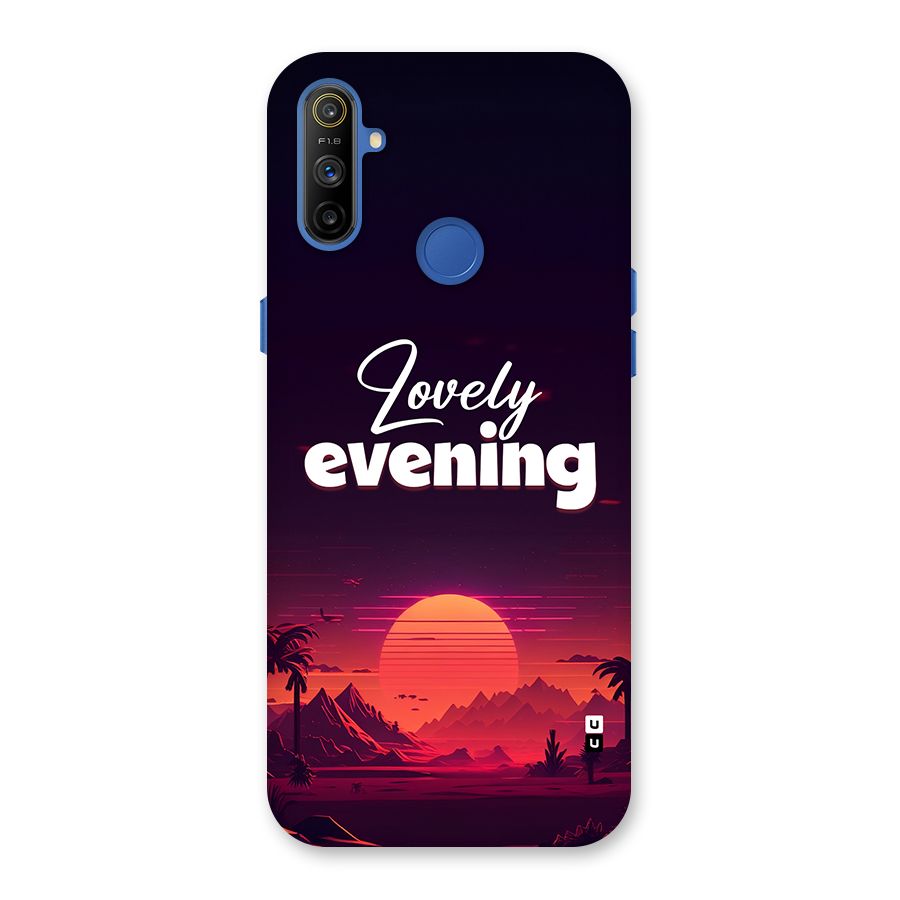 Lovely Evening Back Case for Realme Narzo 10A