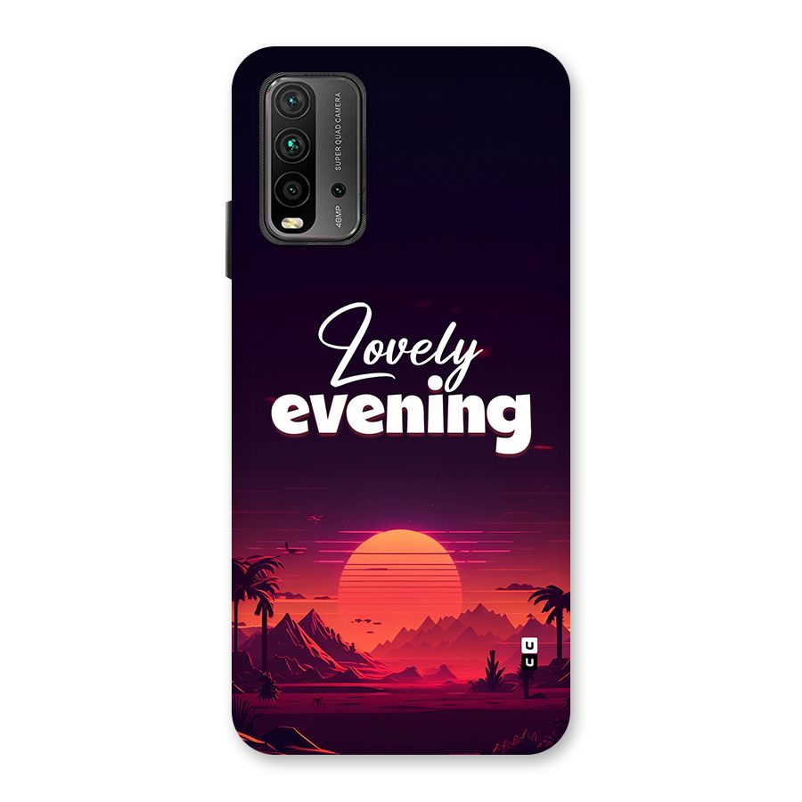 Lovely Evening Back Case for Redmi 9 Power