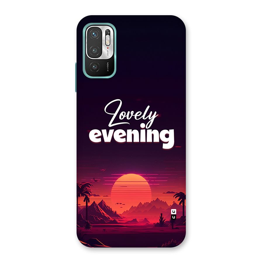 Lovely Evening Back Case for Redmi Note 10T 5G