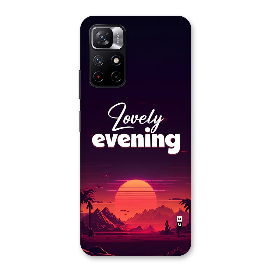 Lovely Evening Back Case for Redmi Note 11T 5G