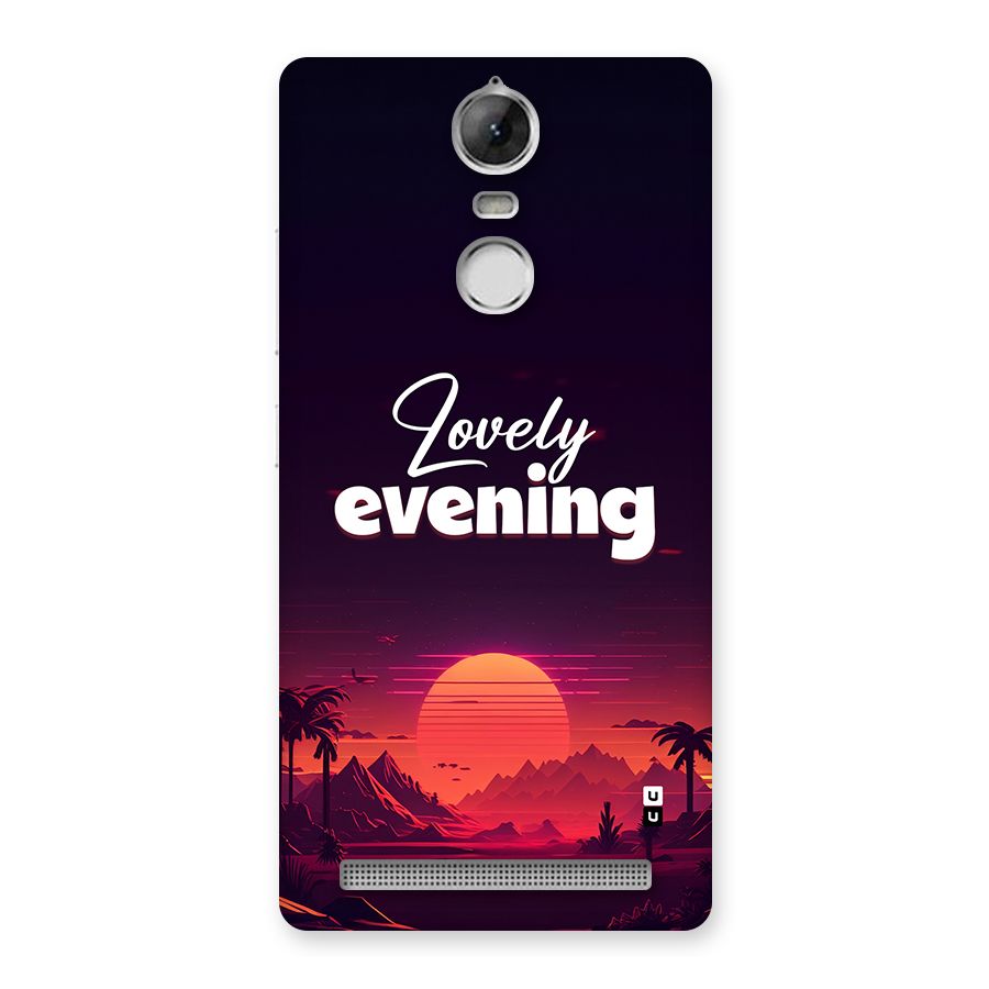 Lovely Evening Back Case for Vibe K5 Note