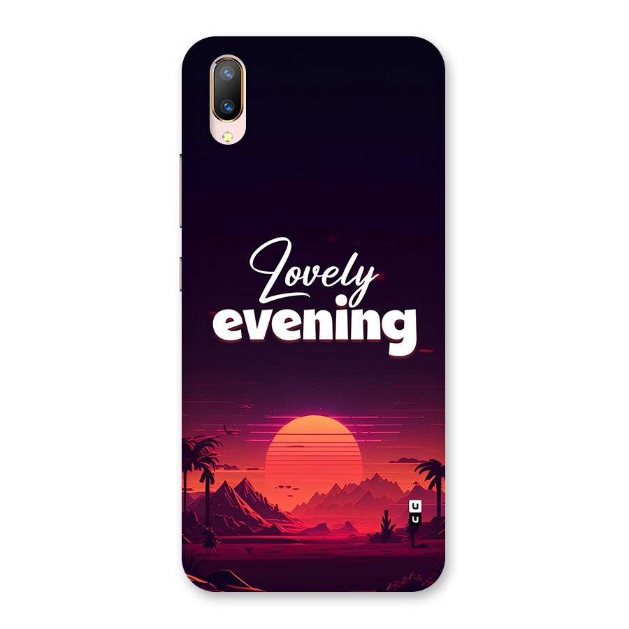 Lovely Evening Back Case for Vivo V11 Pro