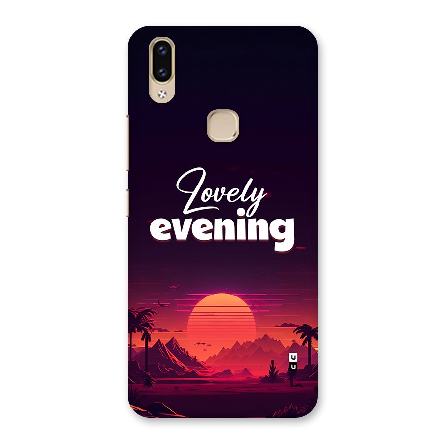 Lovely Evening Back Case for Vivo V9 Youth