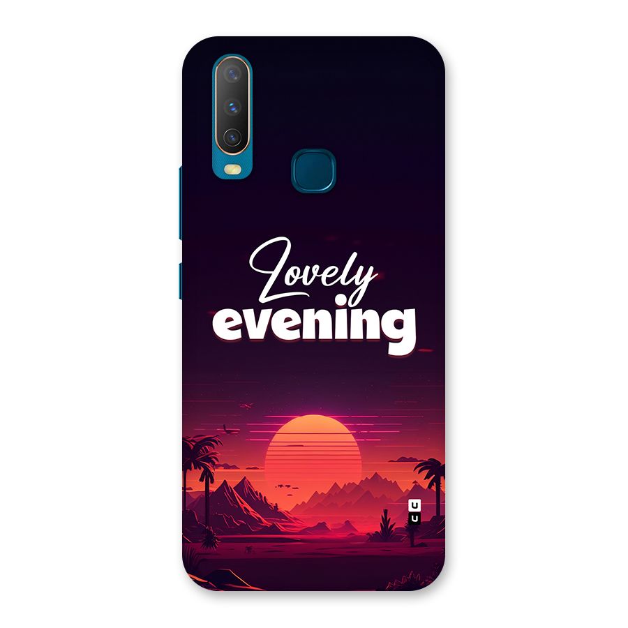 Lovely Evening Back Case for Vivo Y11