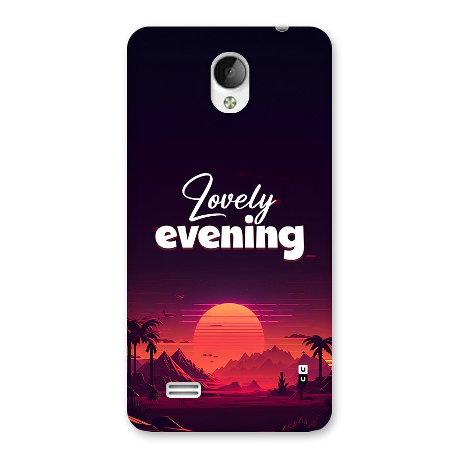 Lovely Evening Back Case for Vivo Y21