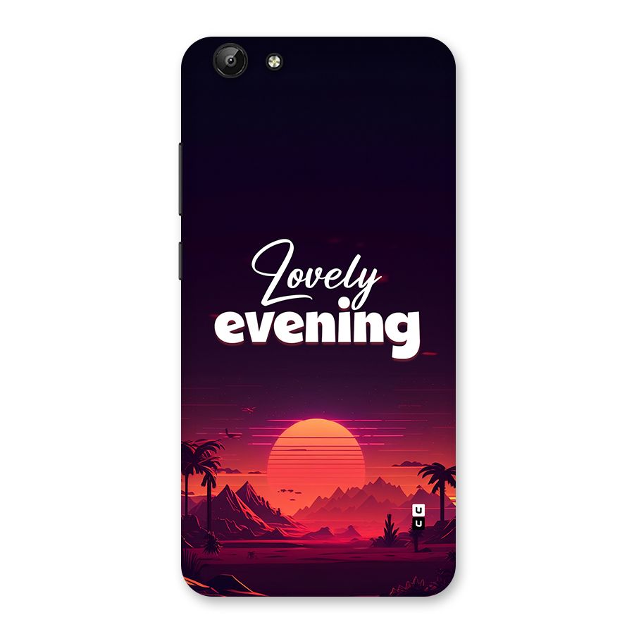 Lovely Evening Back Case for Vivo Y69