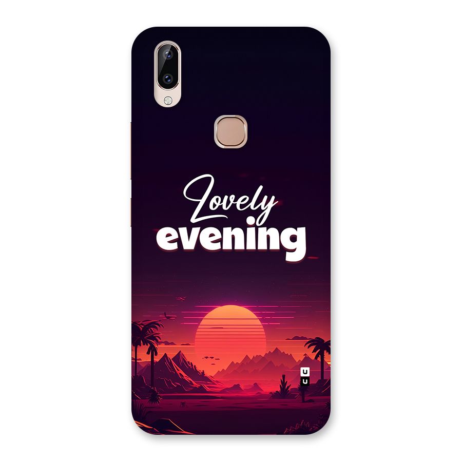 Lovely Evening Back Case for Vivo Y83 Pro
