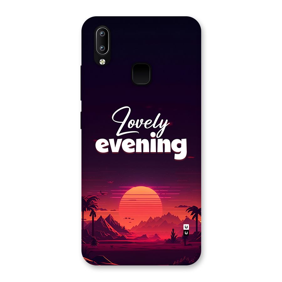 Lovely Evening Back Case for Vivo Y93