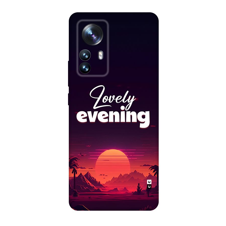 Lovely Evening Back Case for Xiaomi 12 Pro