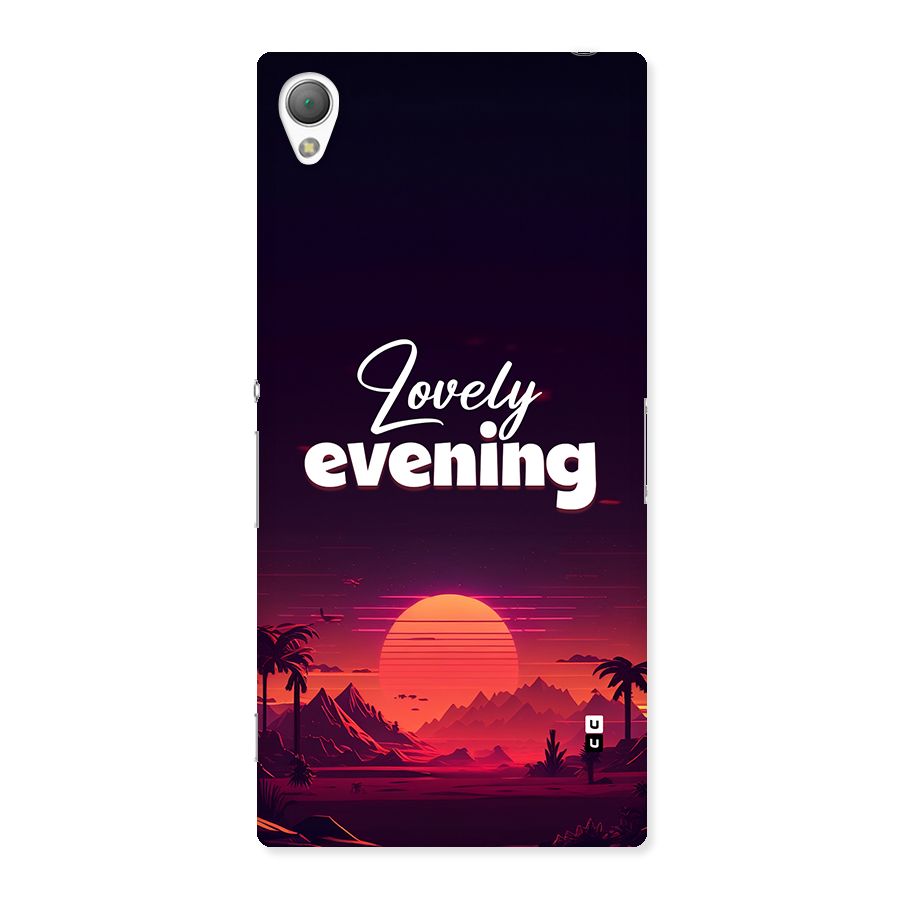 Lovely Evening Back Case for Xperia Z3