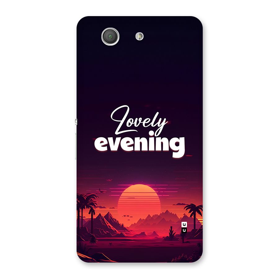 Lovely Evening Back Case for Xperia Z3 Compact