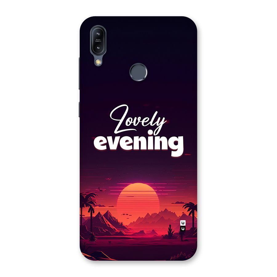Lovely Evening Back Case for Zenfone Max M2