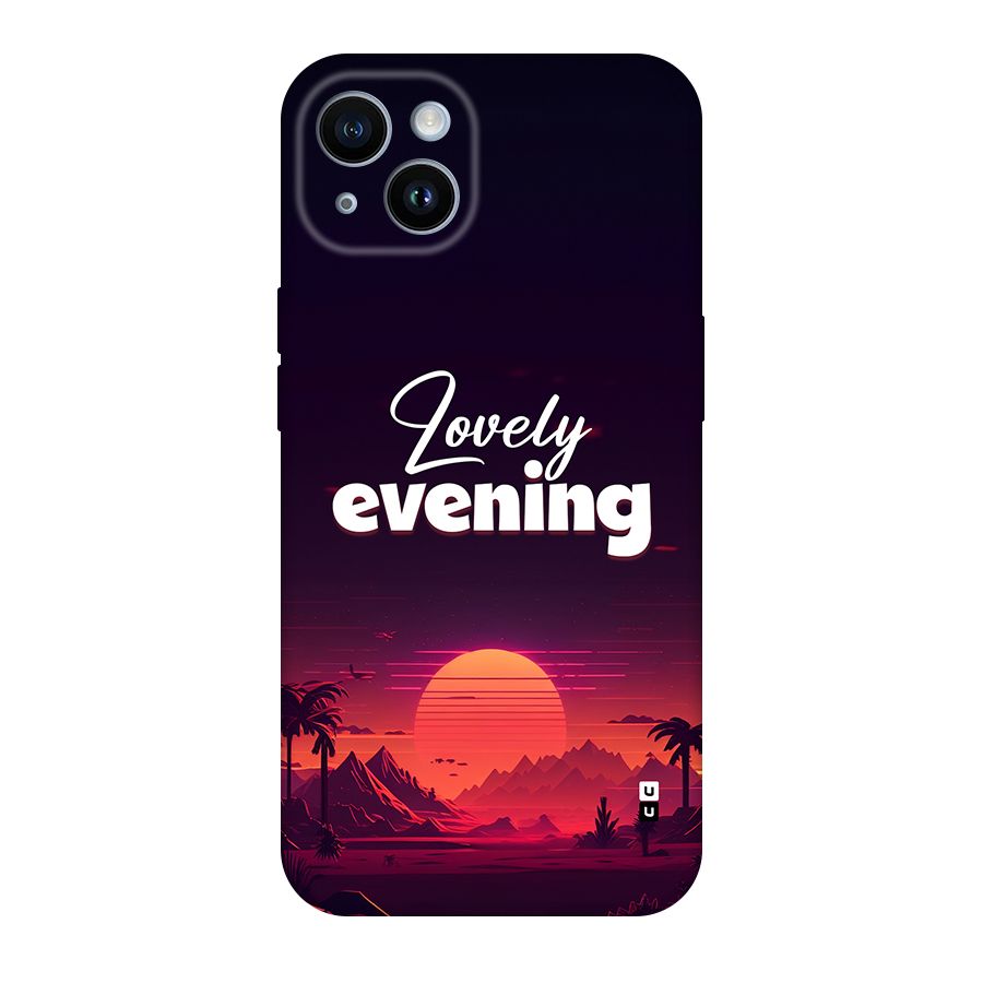 Lovely Evening Back Case for iPhone 14
