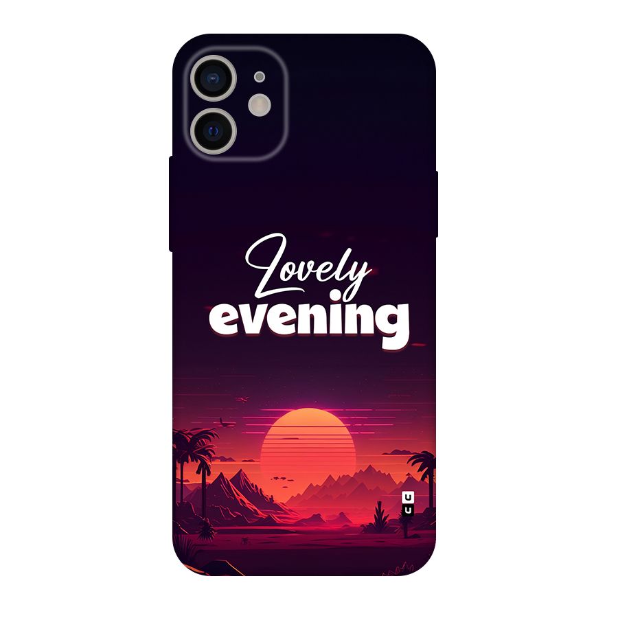 Lovely Evening Back Case for iPhone 11
