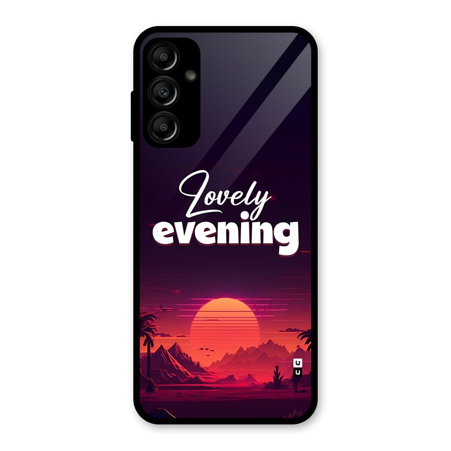 Lovely Evening Glass Back Case for Galaxy A14 5G