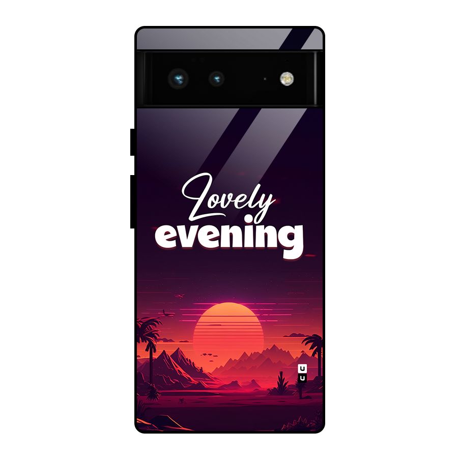 Lovely Evening Glass Back Case for Google Pixel 6