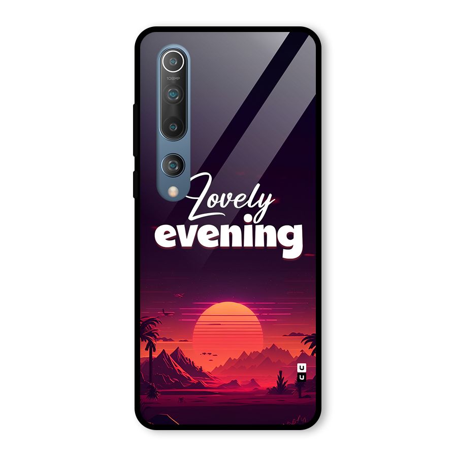 Lovely Evening Glass Back Case for Mi 10