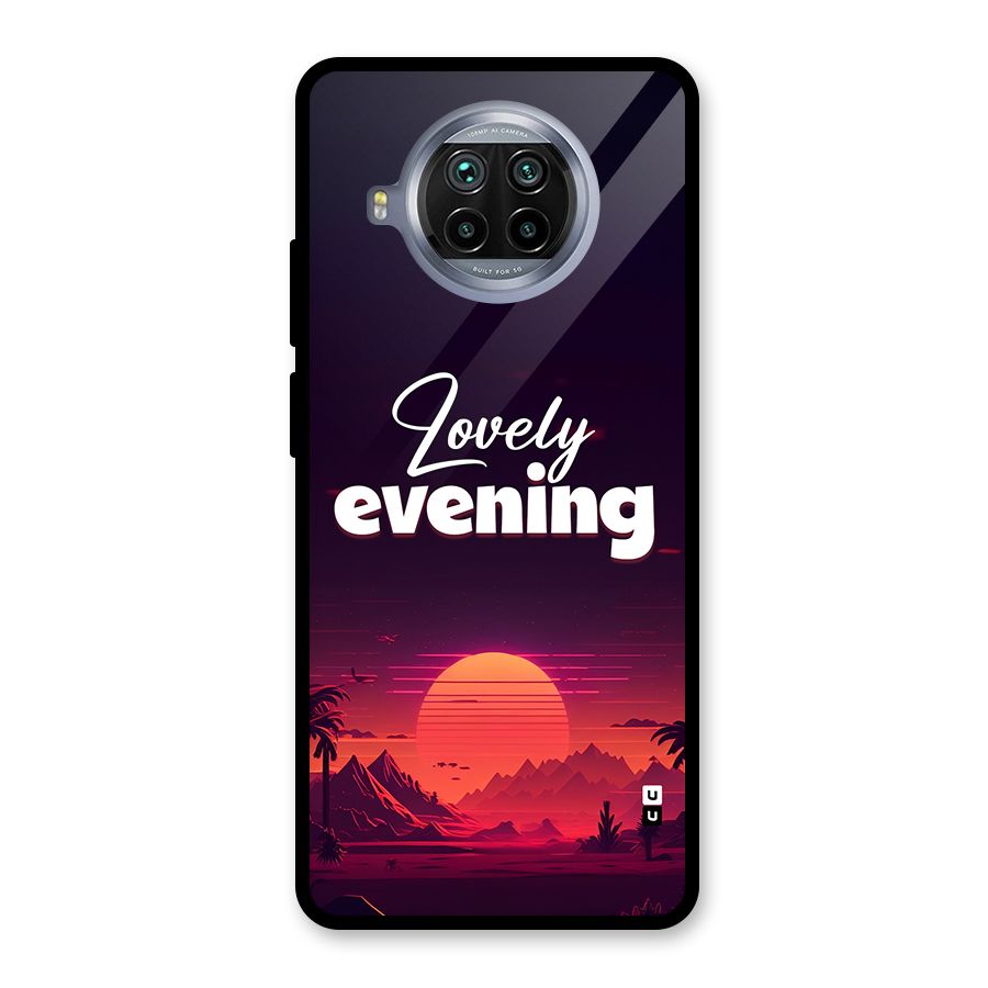 Lovely Evening Glass Back Case for Mi 10i