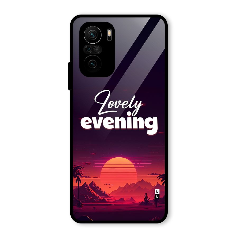 Lovely Evening Glass Back Case for Mi 11X Pro