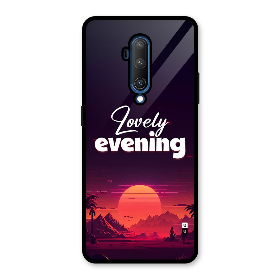 Lovely Evening Glass Back Case for OnePlus 7T Pro