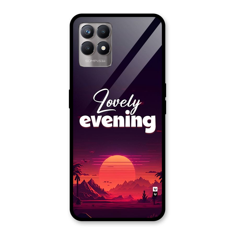 Lovely Evening Glass Back Case for Realme Narzo 50