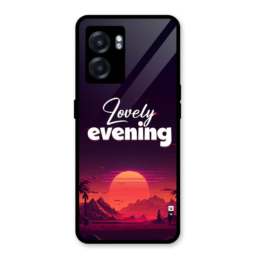 Lovely Evening Glass Back Case for Realme Narzo 50 5G