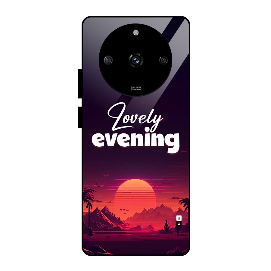 Lovely Evening Glass Back Case for Realme Narzo 60 5G