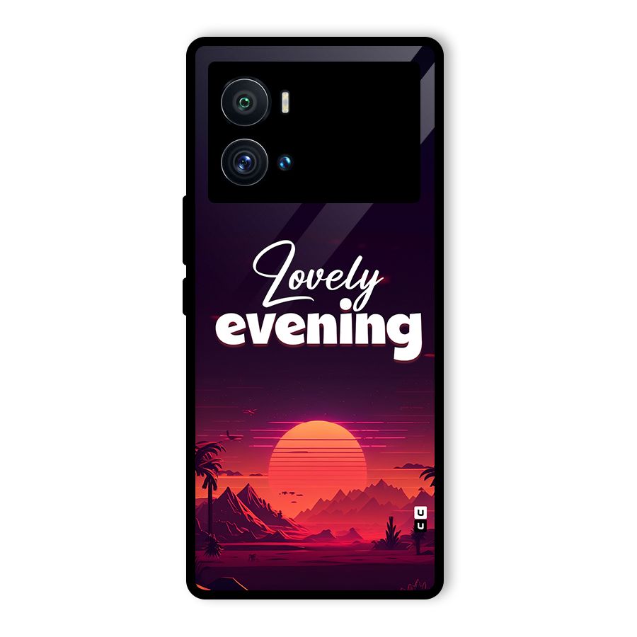 Lovely Evening Glass Back Case for Vivo iQOO 9 Pro