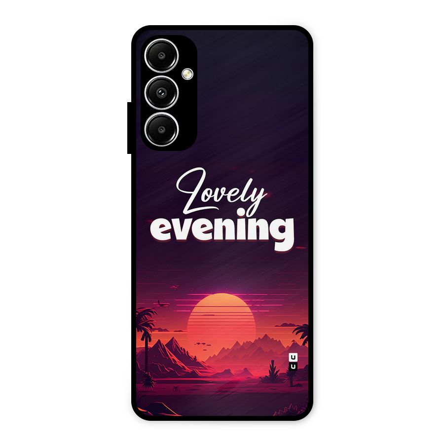 Lovely Evening Metal Back Case for Galaxy A05s