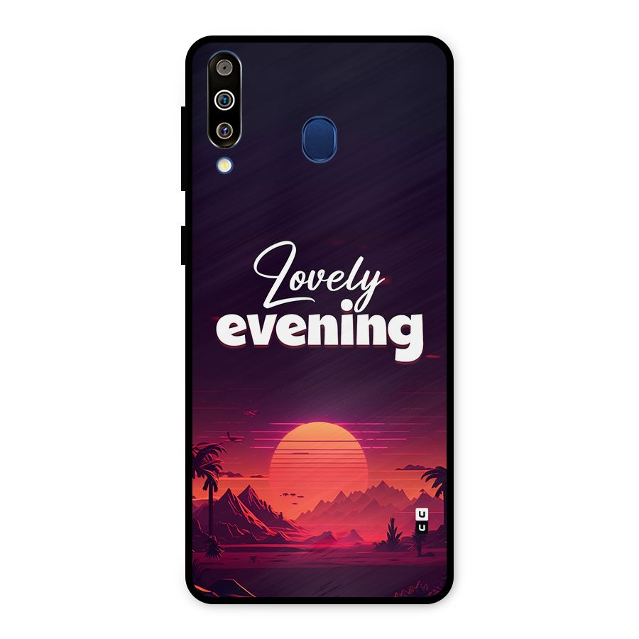 Lovely Evening Metal Back Case for Galaxy M30