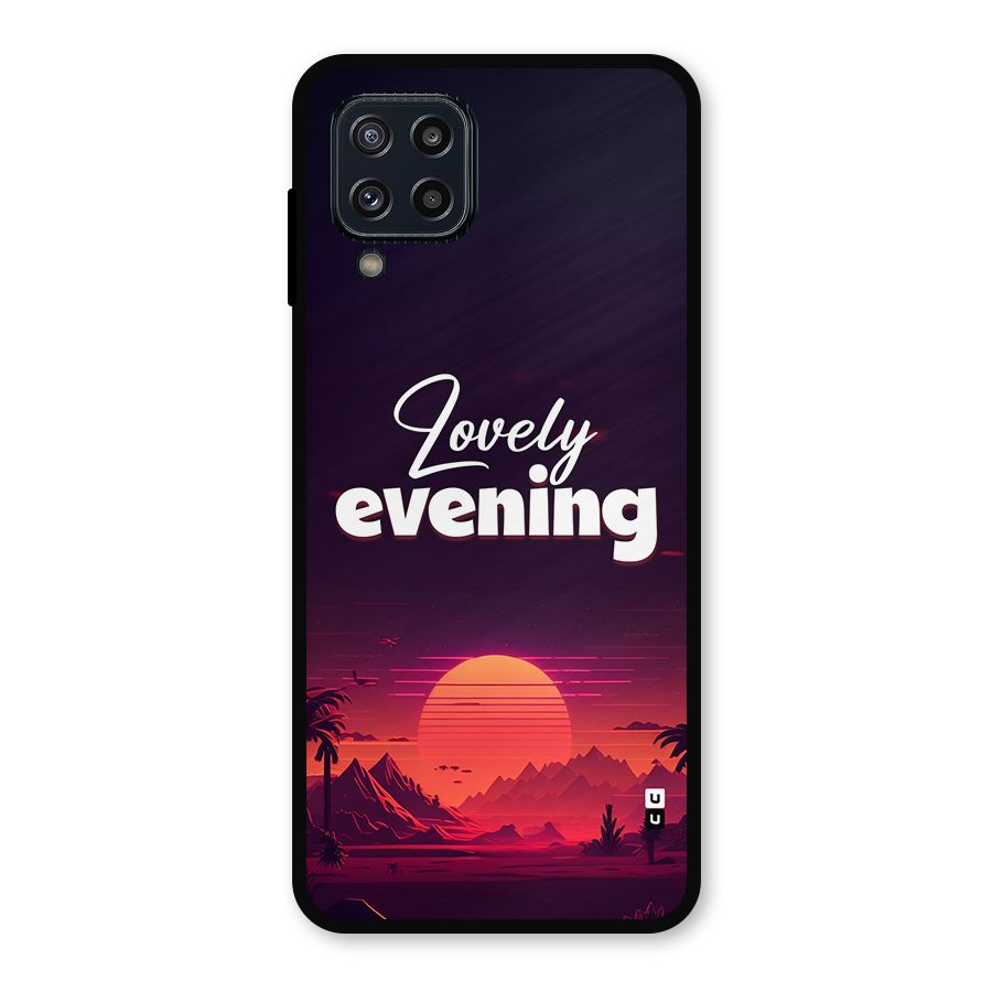 Lovely Evening Metal Back Case for Galaxy M32