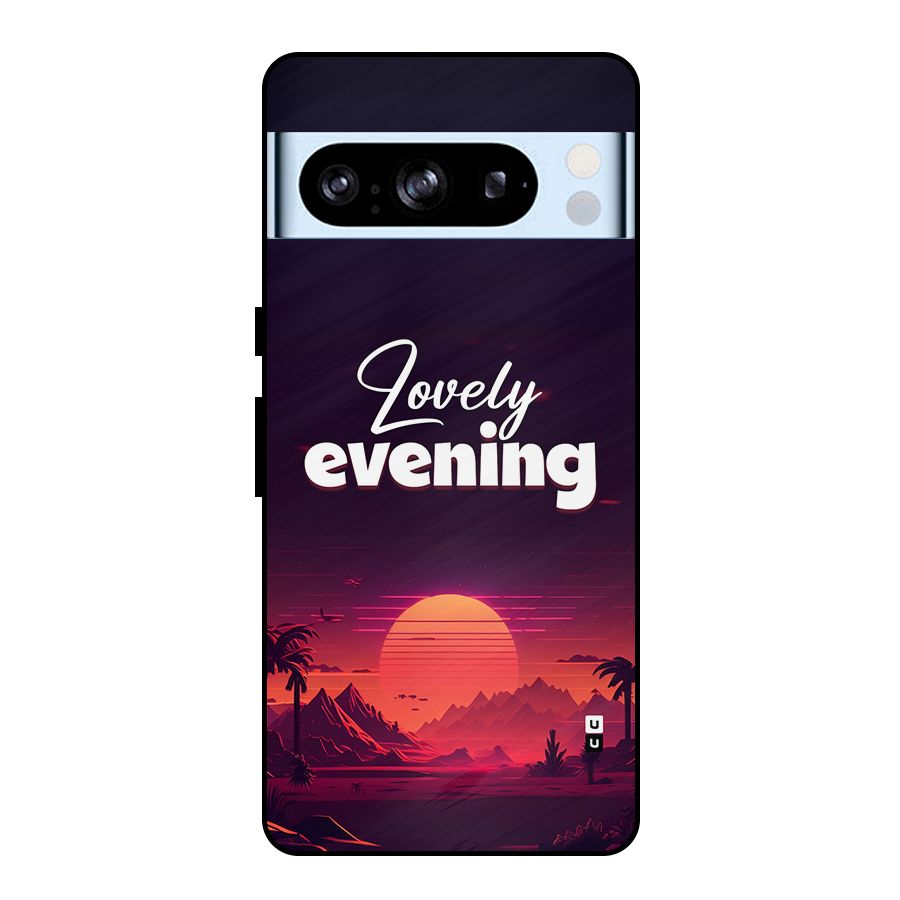 Lovely Evening Metal Back Case for Google Pixel 8 Pro