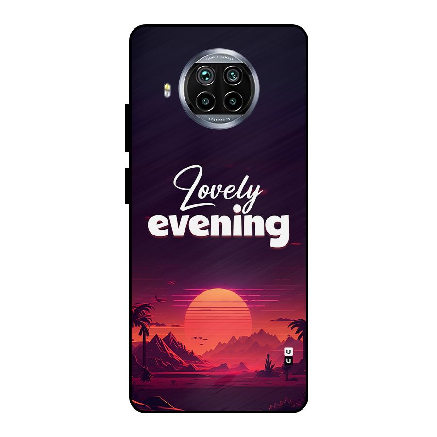 Lovely Evening Metal Back Case for Mi 10i