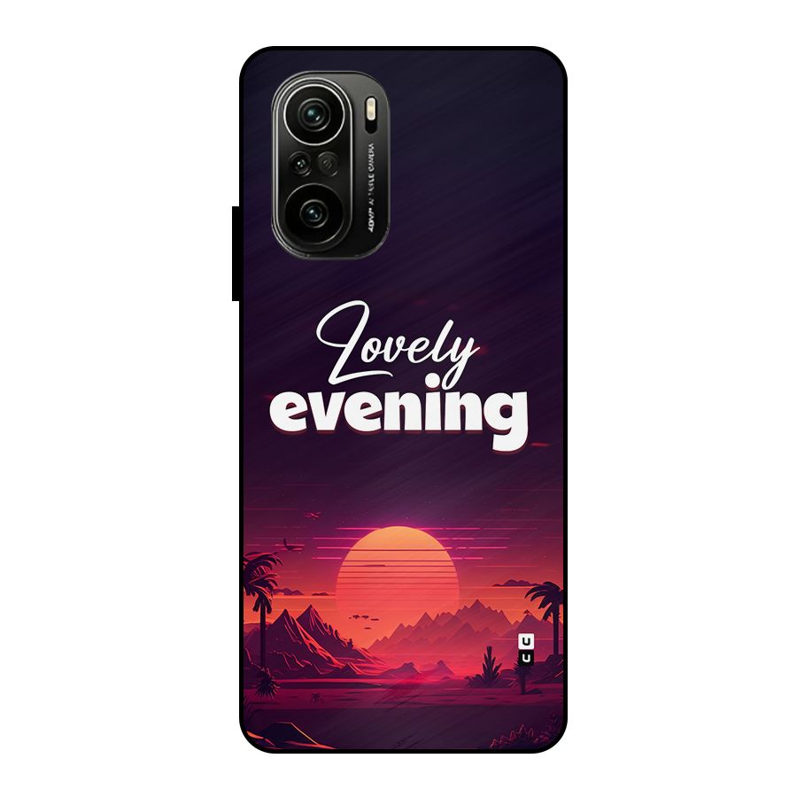 Lovely Evening Metal Back Case for Mi 11x