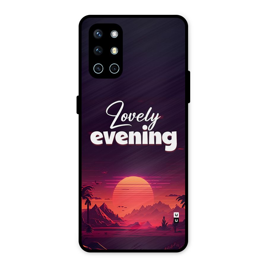Lovely Evening Metal Back Case for OnePlus 9R