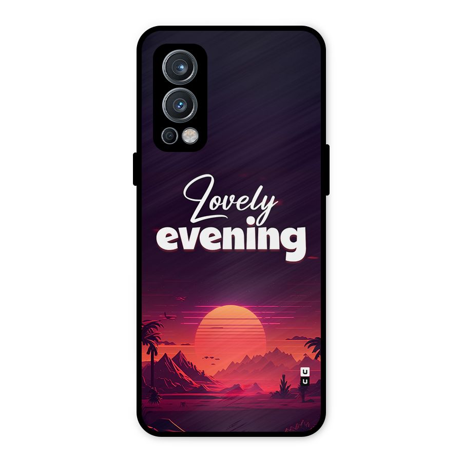 Lovely Evening Metal Back Case for OnePlus Nord 2 5G
