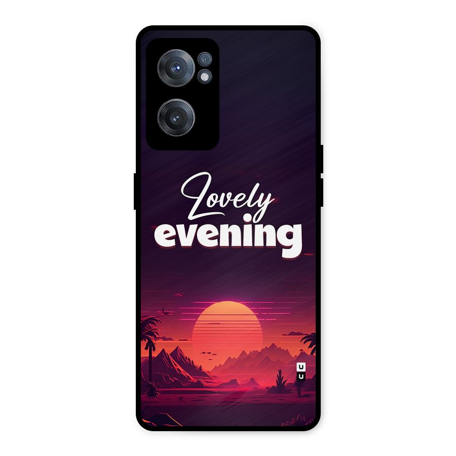 Lovely Evening Metal Back Case for OnePlus Nord CE 2 5G