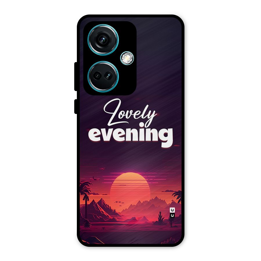 Lovely Evening Metal Back Case for OnePlus Nord CE 3 5G
