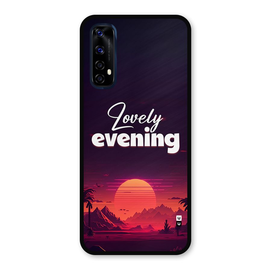 Lovely Evening Metal Back Case for Realme 7