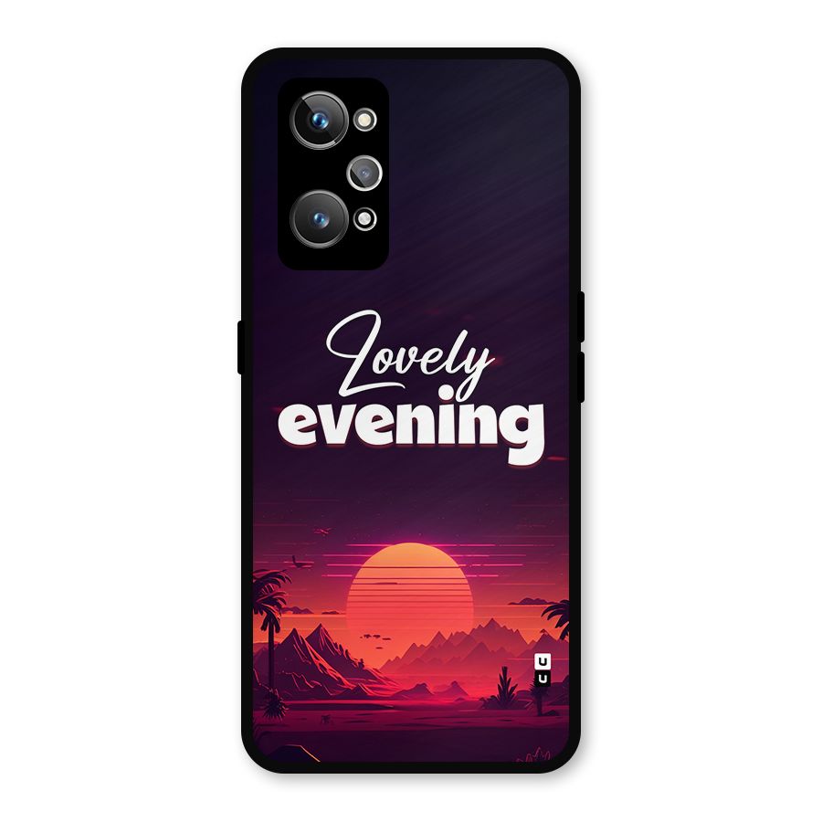 Lovely Evening Metal Back Case for Realme GT 2