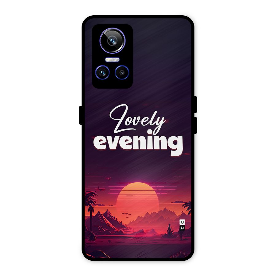 Lovely Evening Metal Back Case for Realme GT Neo 3