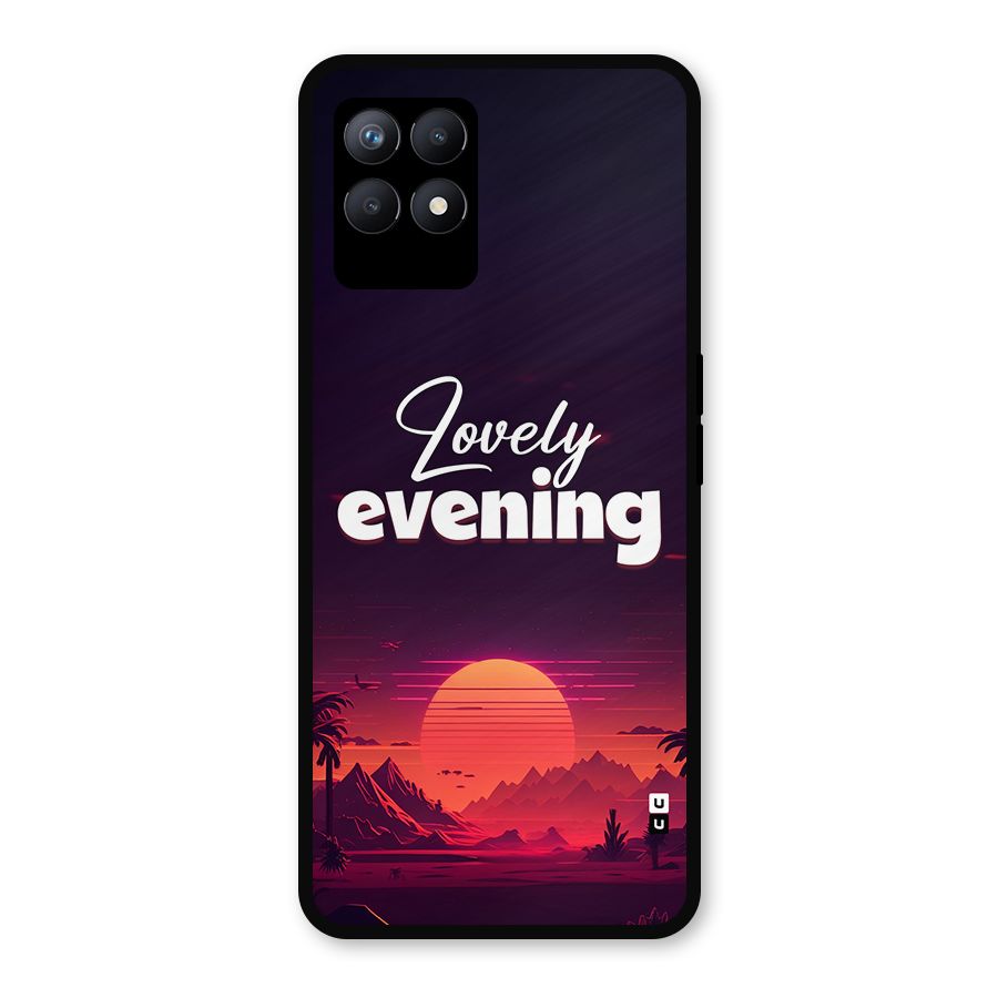 Lovely Evening Metal Back Case for Realme Narzo 50
