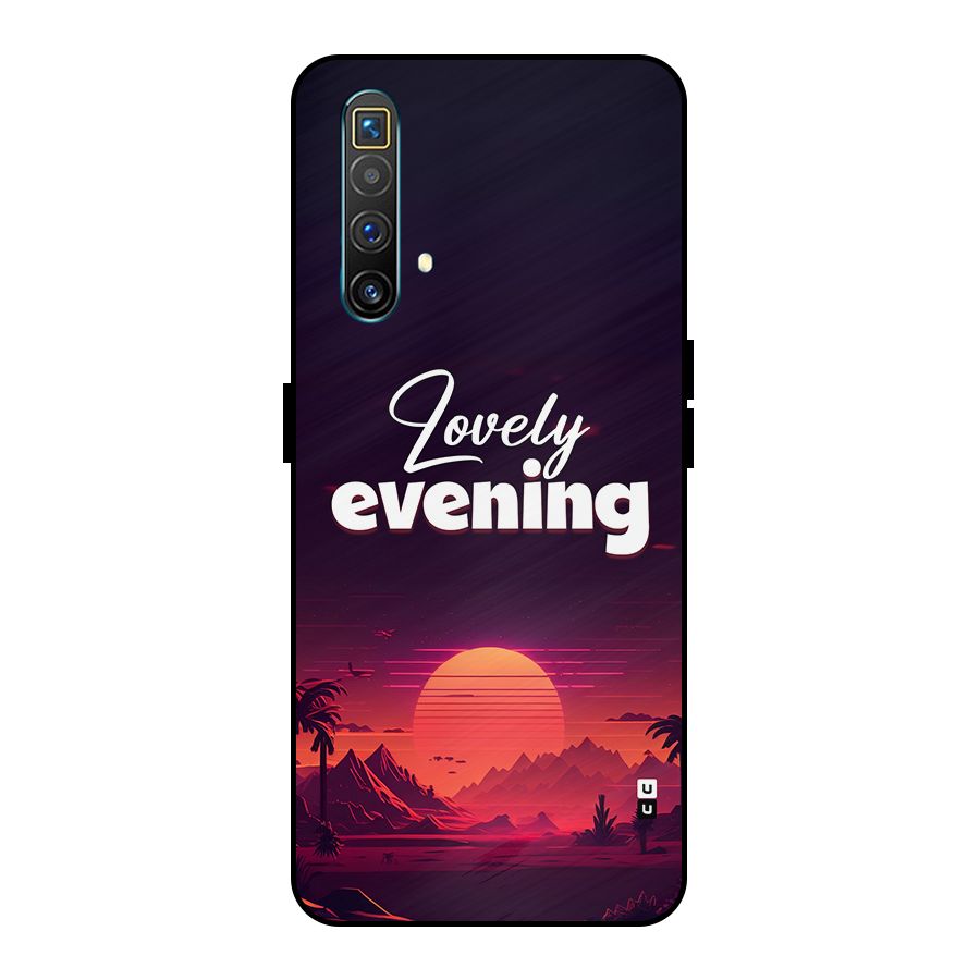 Lovely Evening Metal Back Case for Realme X3 SuperZoom