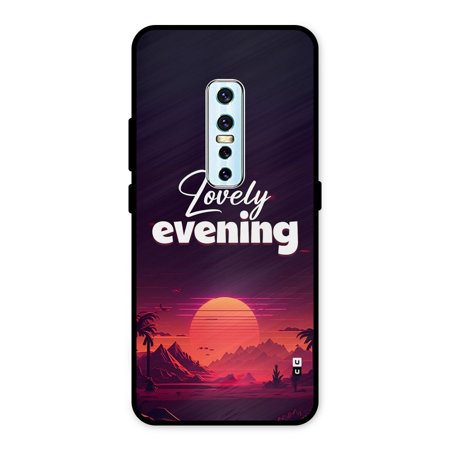 Lovely Evening Metal Back Case for Vivo V17 Pro